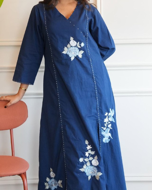 Pure South Cotton Top with pent beautifully decorated designs
