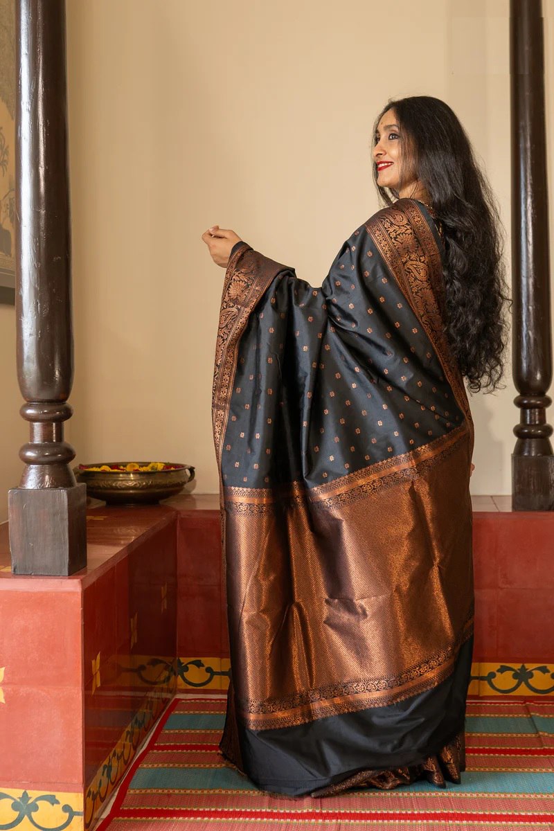New Effective Banarasi Soft Silk Saree