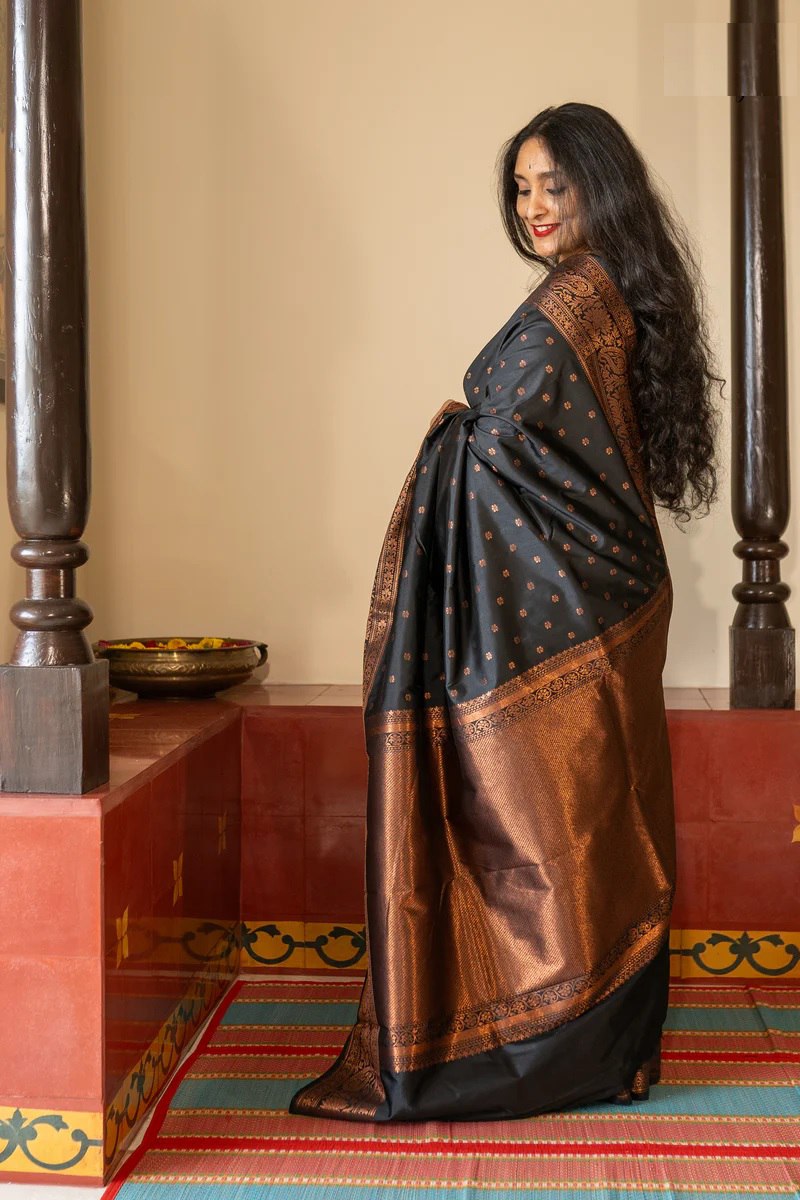 New Effective Banarasi Soft Silk Saree