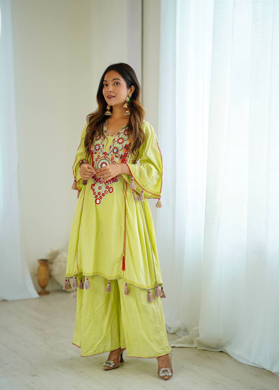 2-Piece Stylish Ensemble: Includes a well-fitted top and coordinated bottom