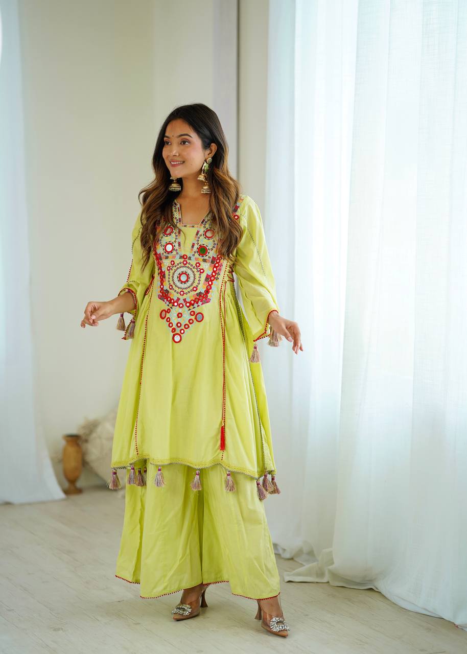 2-Piece Stylish Ensemble: Includes a well-fitted top and coordinated bottom