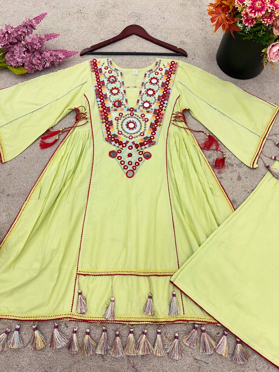 2-Piece Stylish Ensemble: Includes a well-fitted top and coordinated bottom