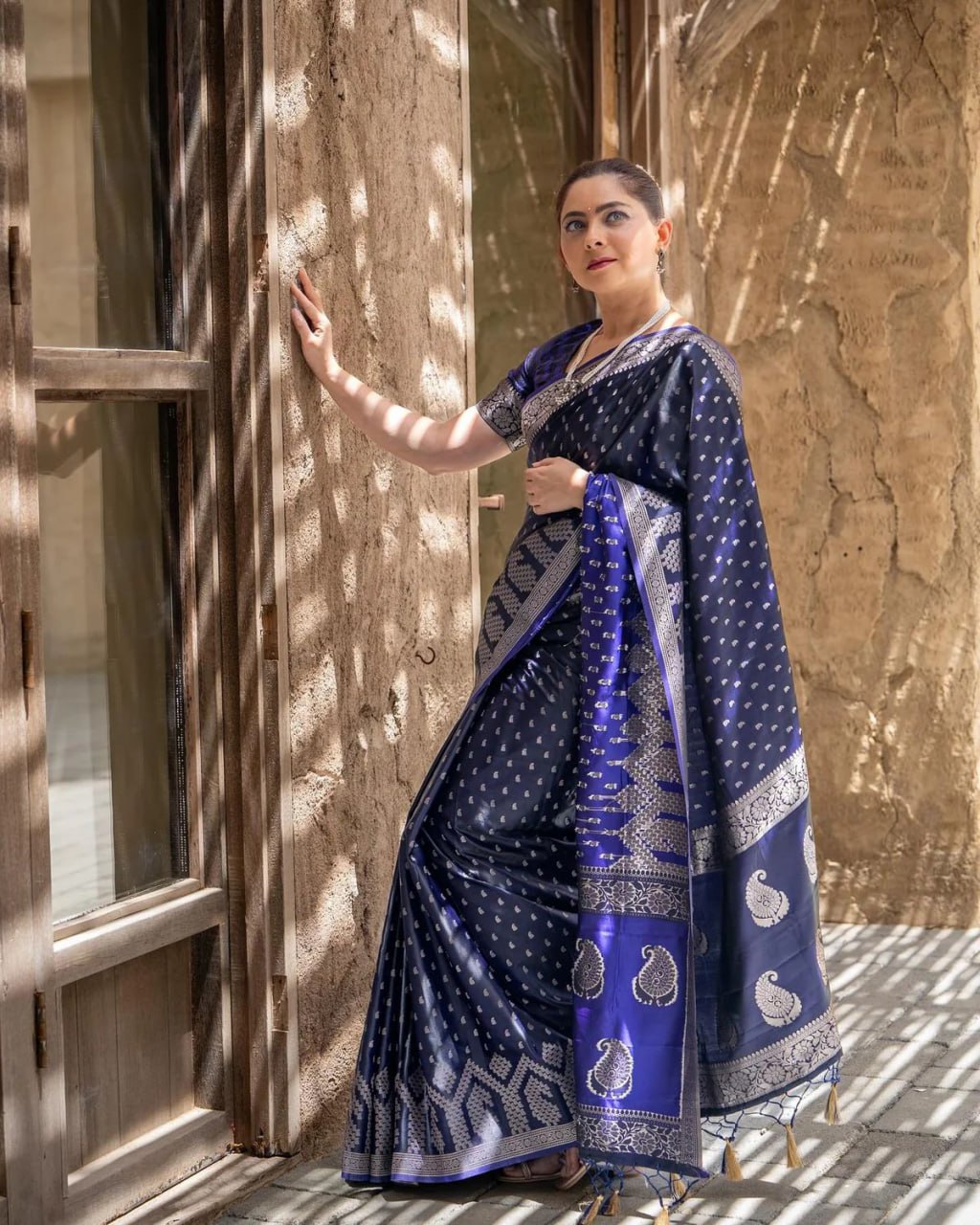 Authentic Banarasi Soft Silk Saree