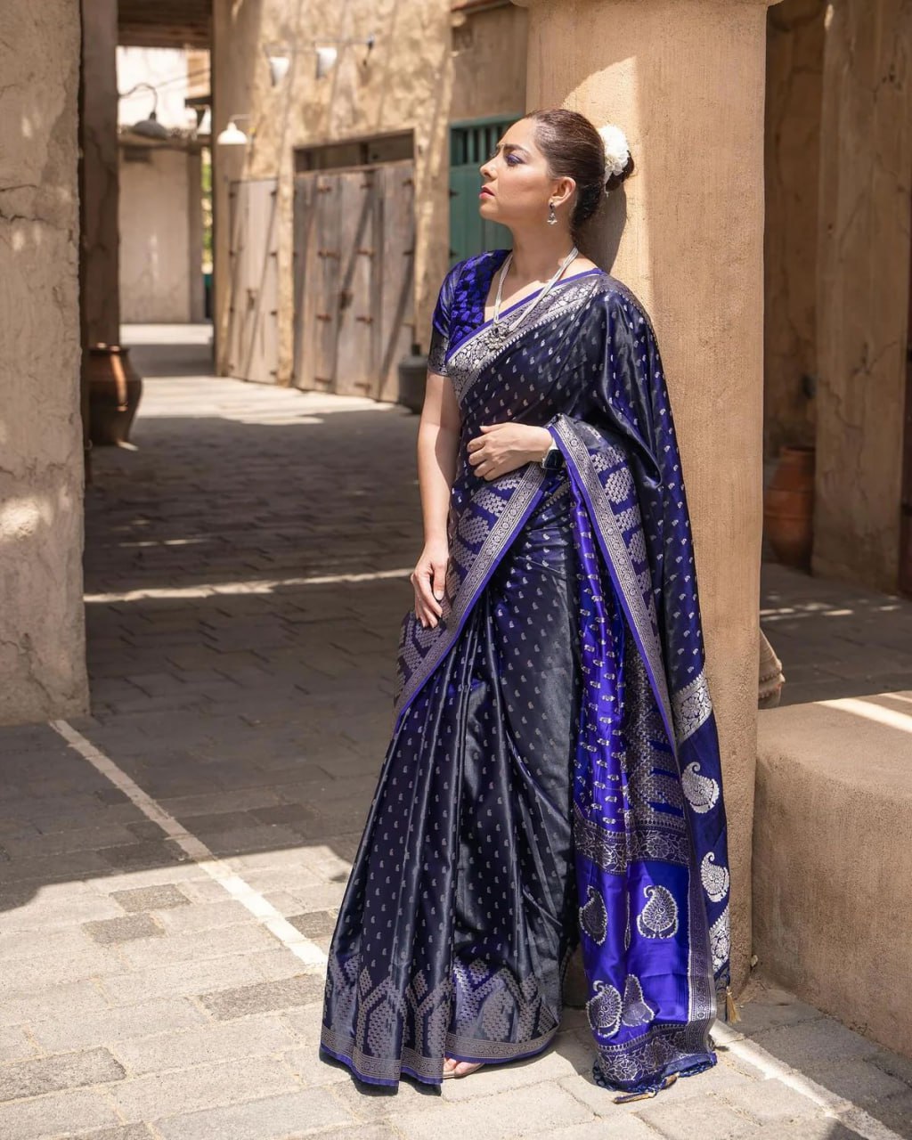 Authentic Banarasi Soft Silk Saree