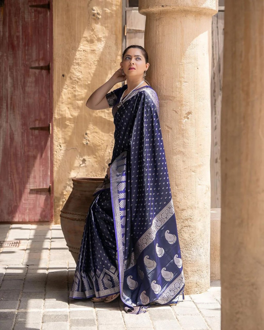 Authentic Banarasi Soft Silk Saree