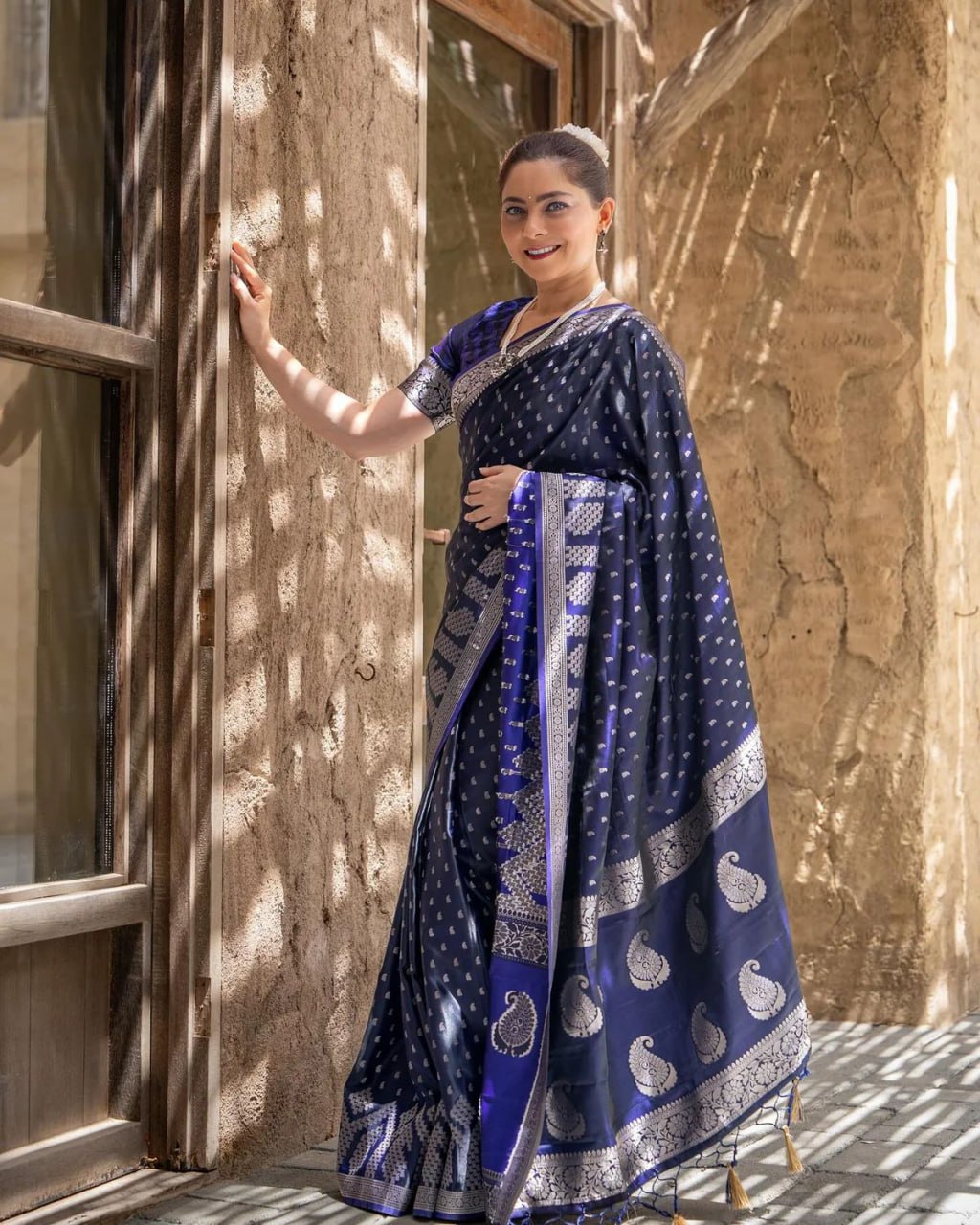 Authentic Banarasi Soft Silk Saree