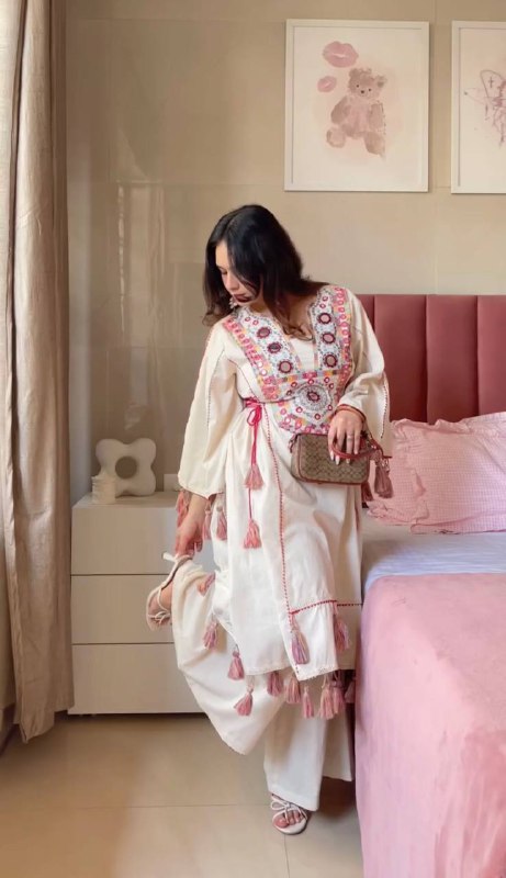 2-Piece Stylish Ensemble: Includes a well-fitted top and coordinated bottom