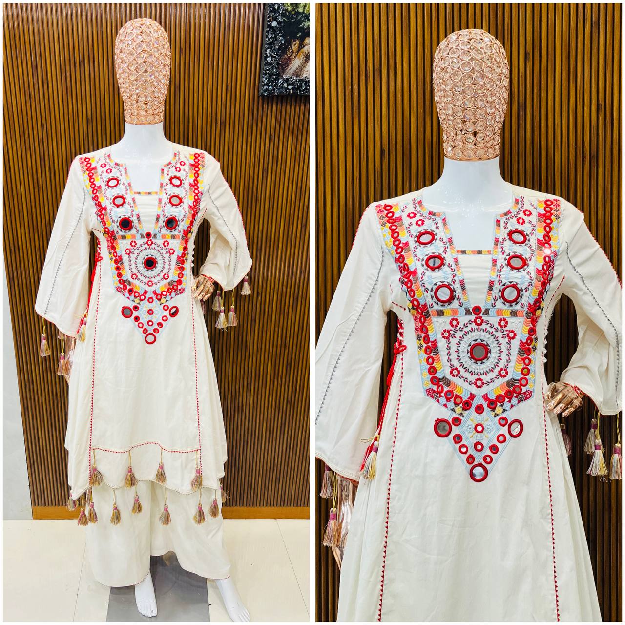 2-Piece Stylish Ensemble: Includes a well-fitted top and coordinated bottom