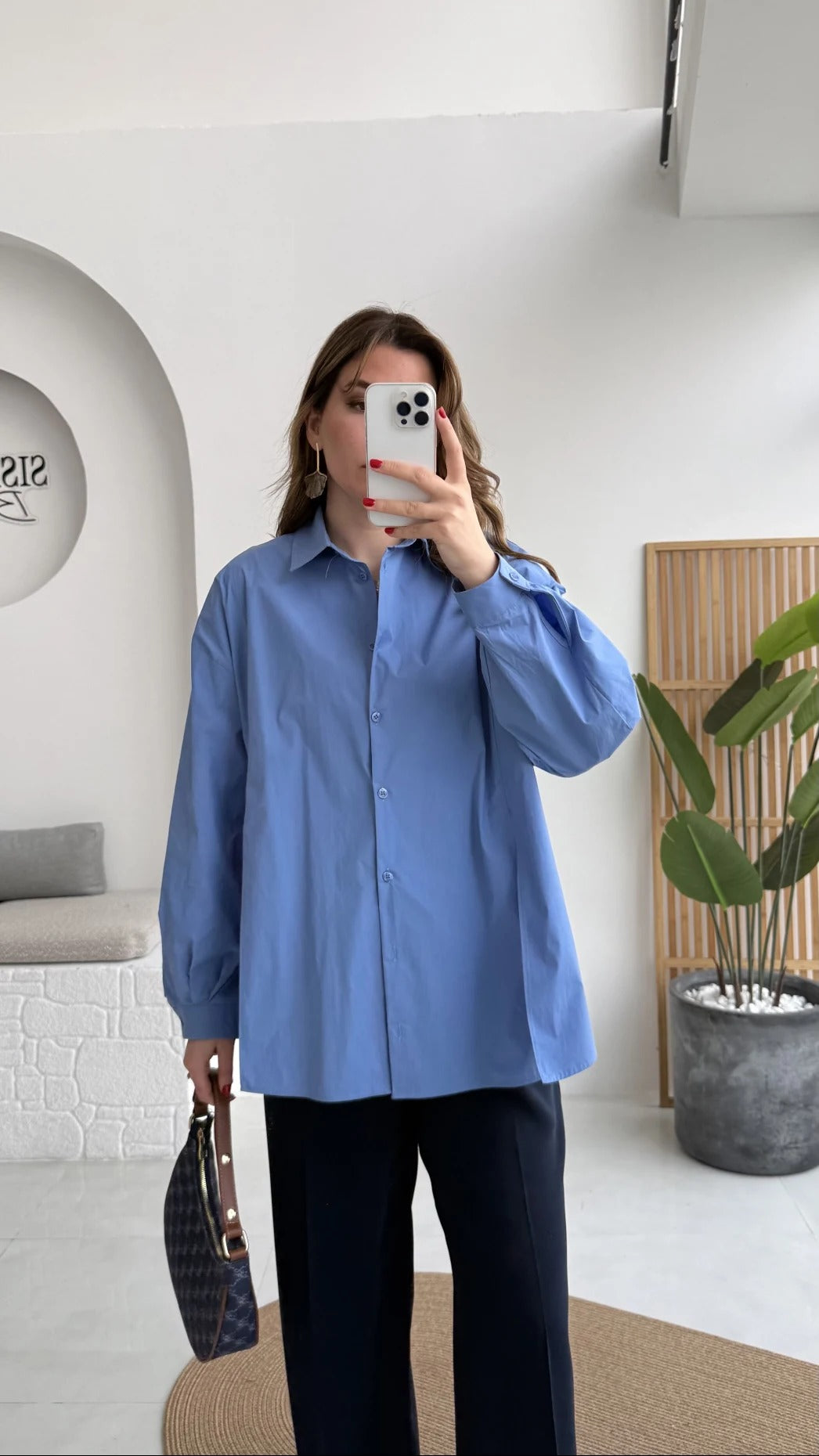 PREMIUM OVERSIZED POPLIN SHIRT