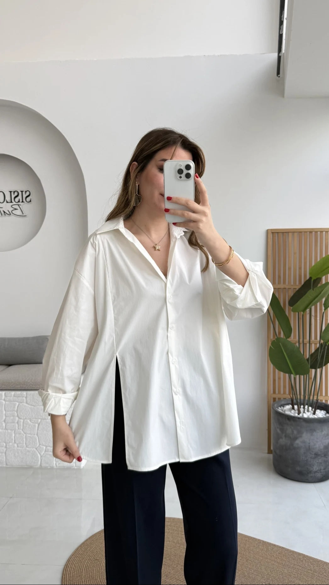 PREMIUM OVERSIZED POPLIN SHIRT