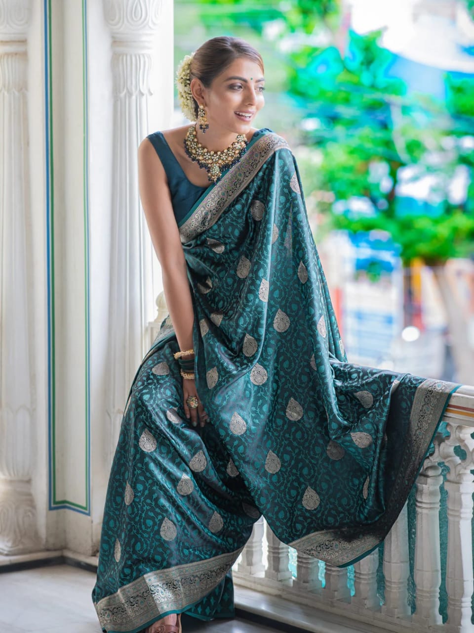 Kolkata Pure Banarasi Soft Silk Saree
