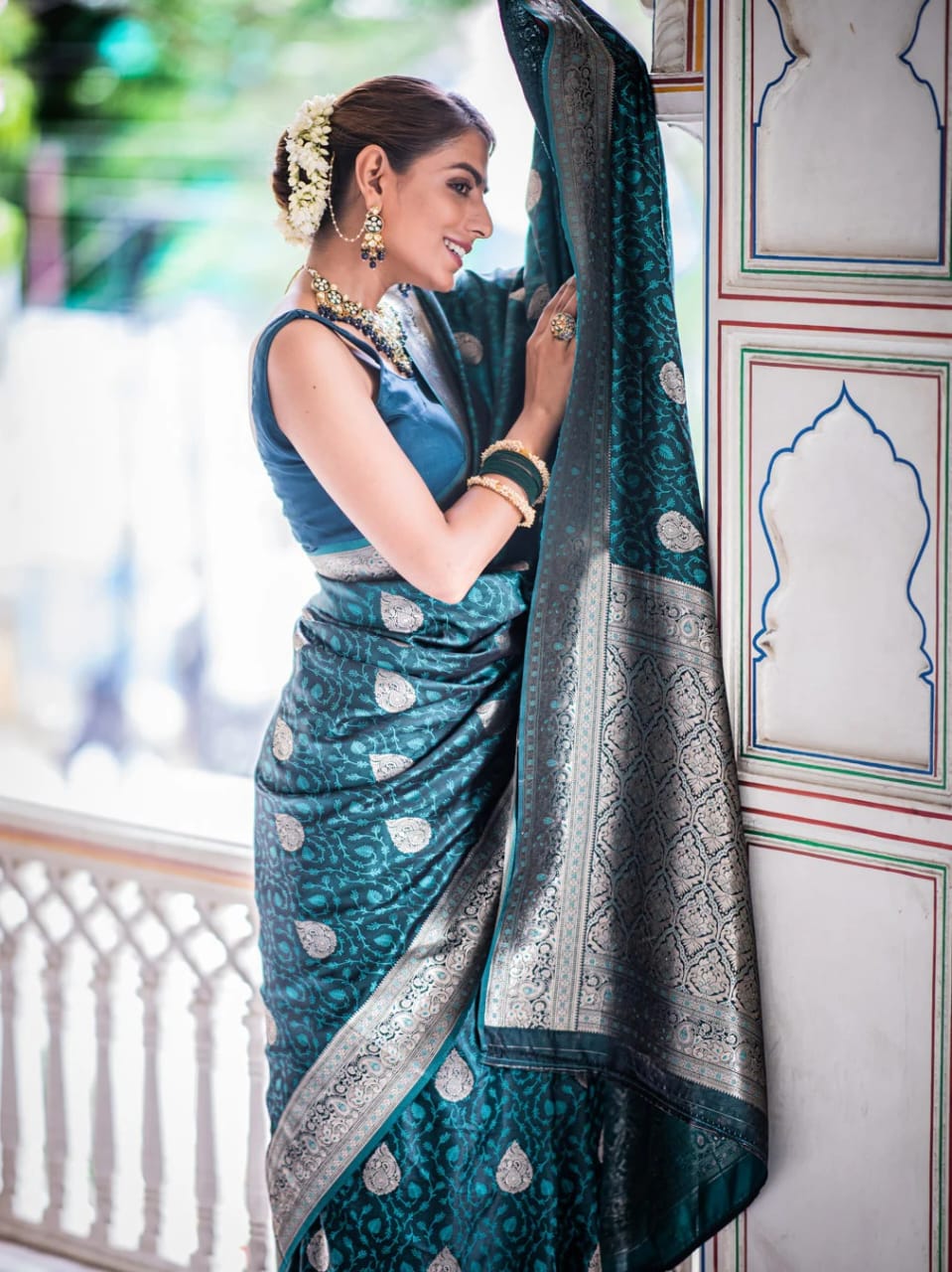 Kolkata Pure Banarasi Soft Silk Saree