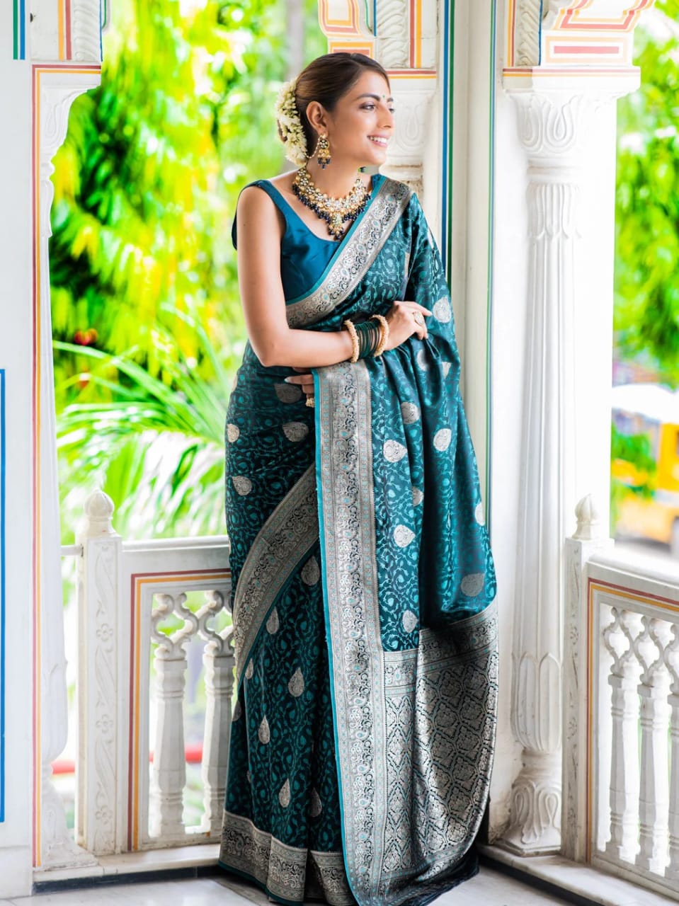 Kolkata Pure Banarasi Soft Silk Saree