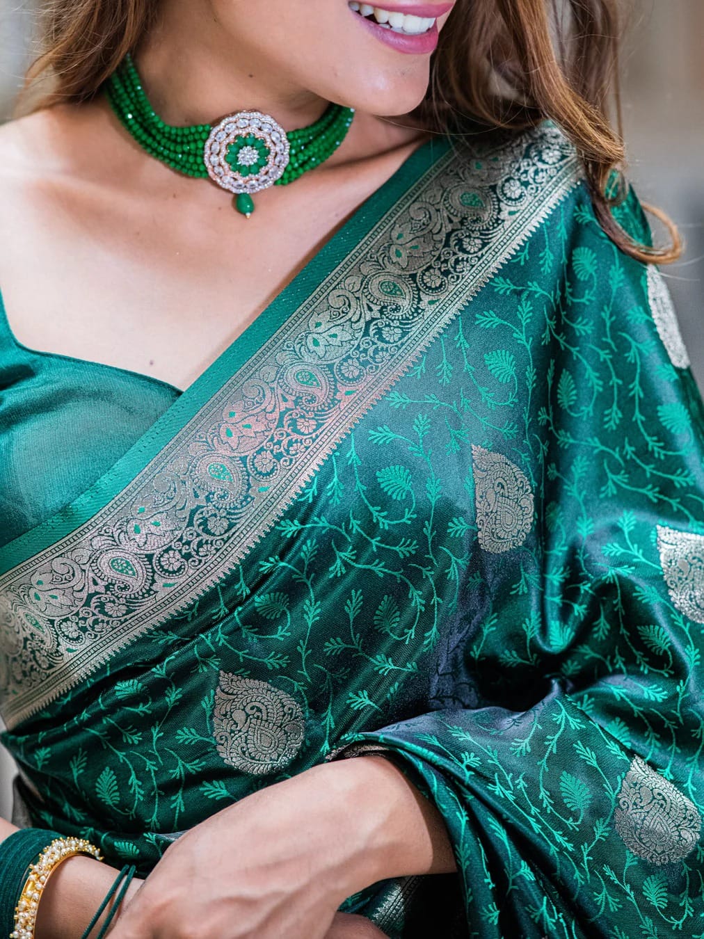 Kolkata Pure Banarasi Soft Silk Saree