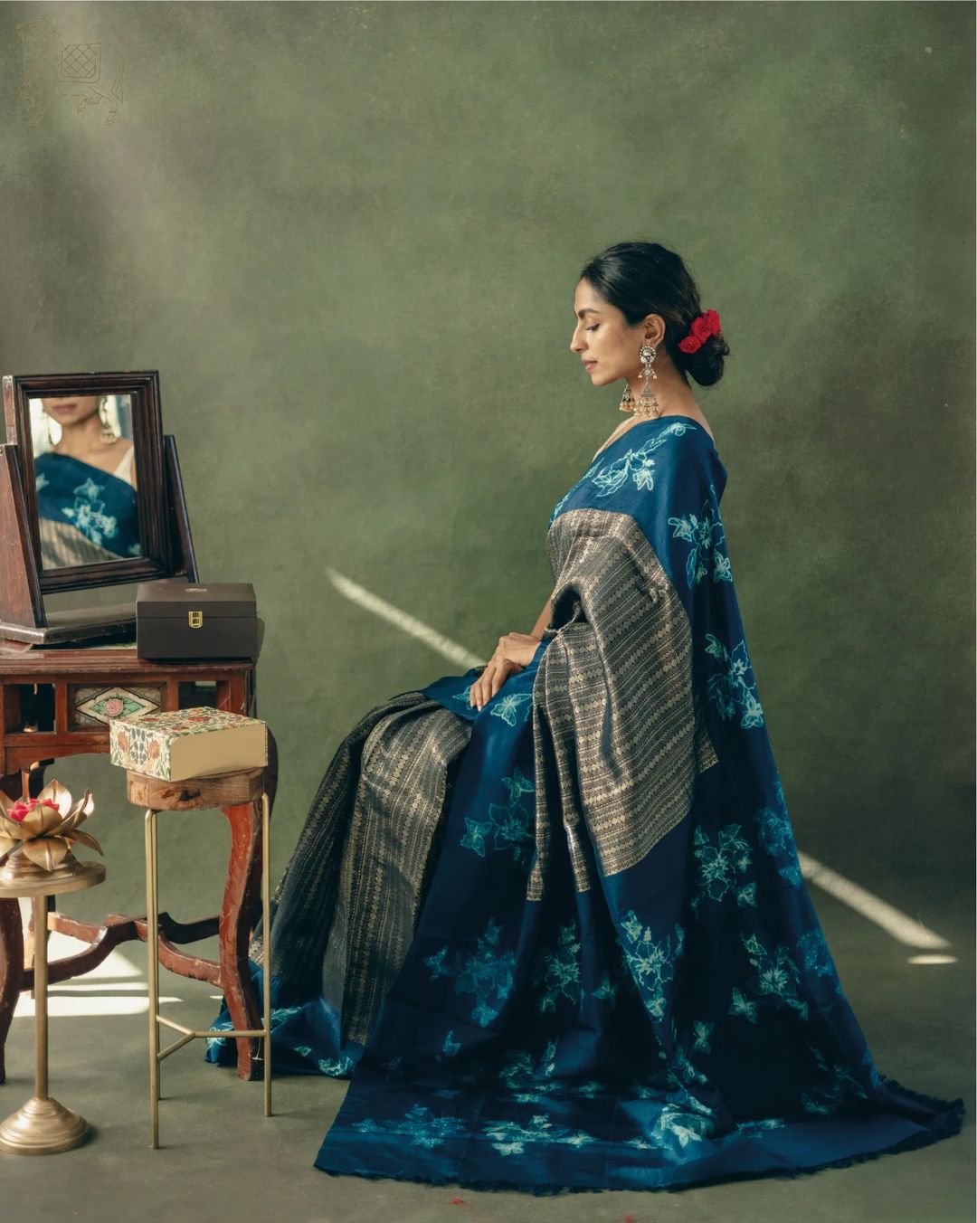 Asthetic Design Pure Banarasi Soft Silk Saree