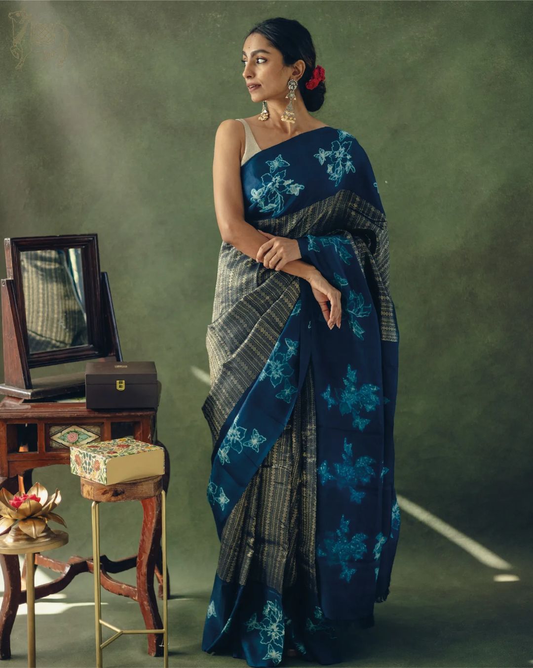 Asthetic Design Pure Banarasi Soft Silk Saree