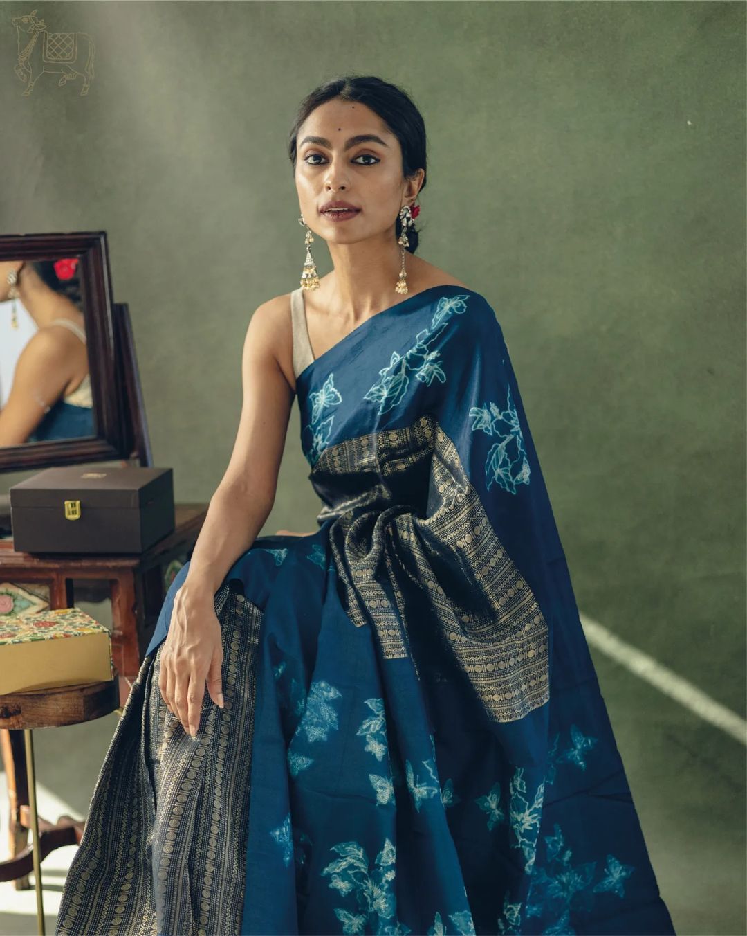 Asthetic Design Pure Banarasi Soft Silk Saree
