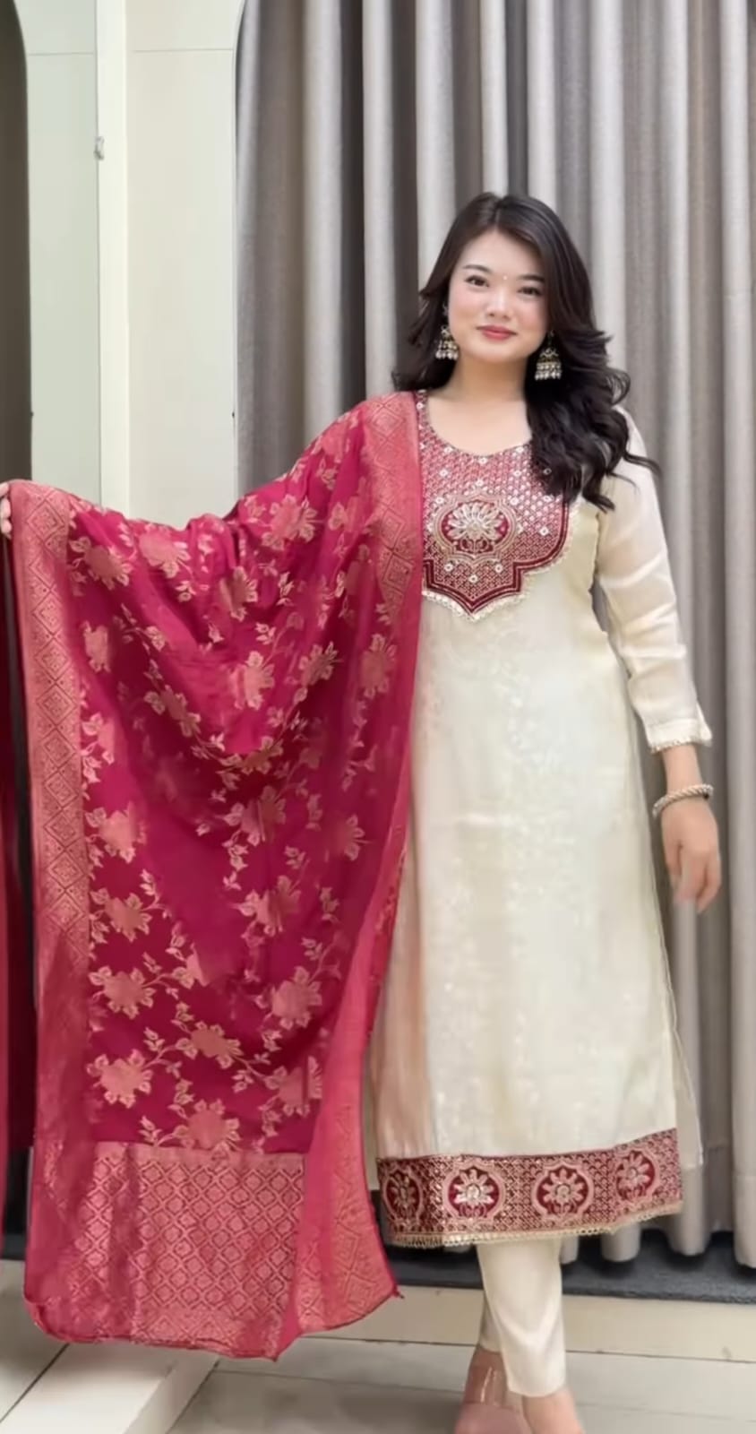 NEW ARIVELLS BANARASI WIVING SPECIAL SUIT SET❣️😍❣️😍