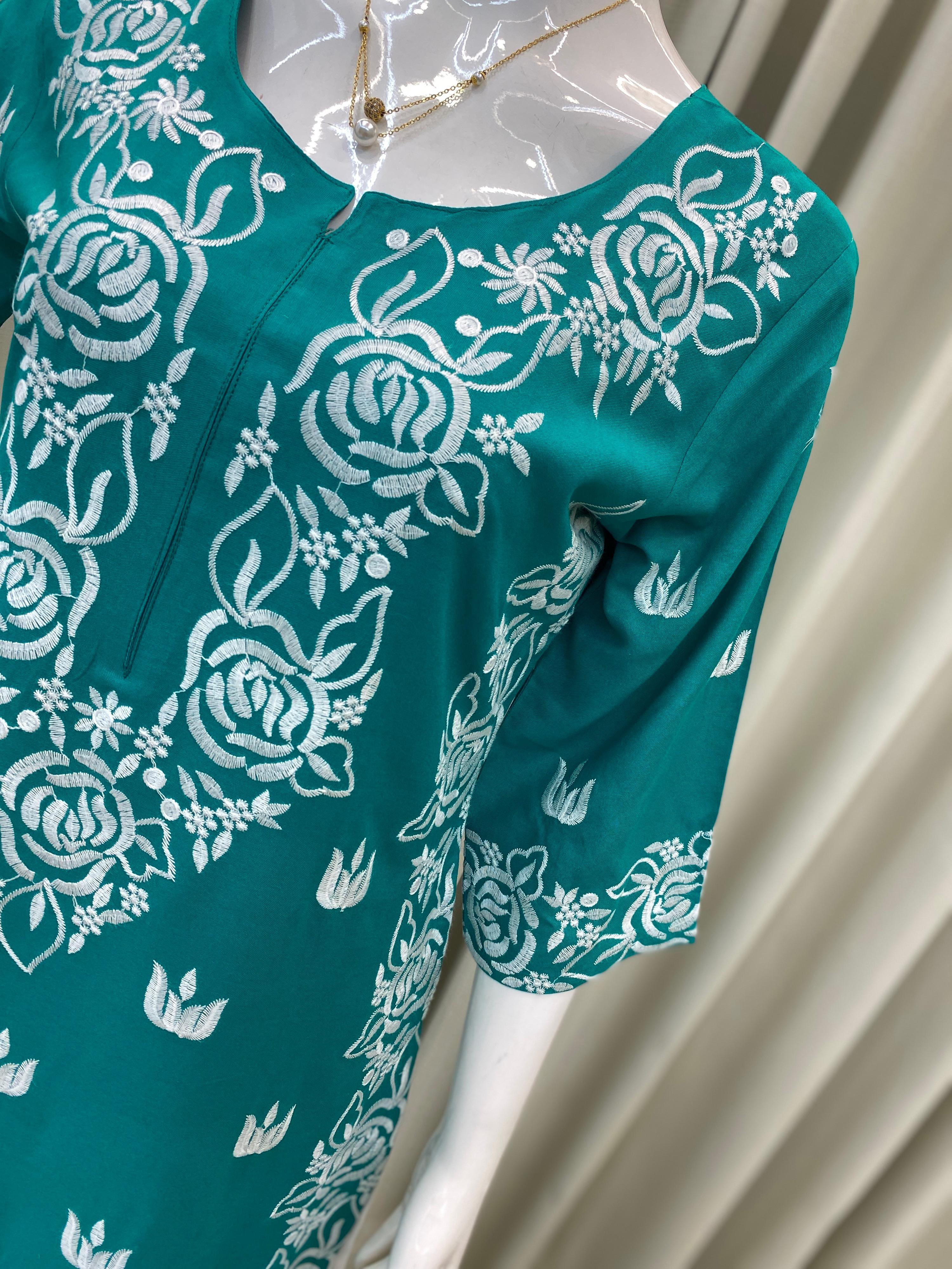 EXCLUSIVE AND COMFORTABLE KURTA PLAZZO PAIR