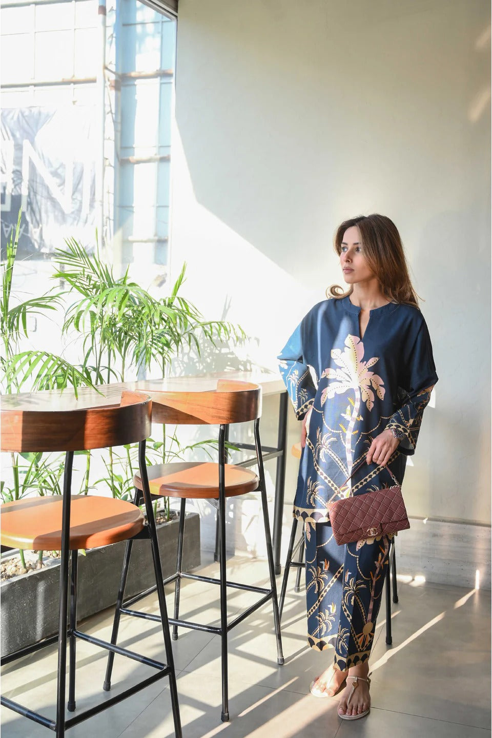 Blue Moon DESIGN PRINTED CO-ORD SET