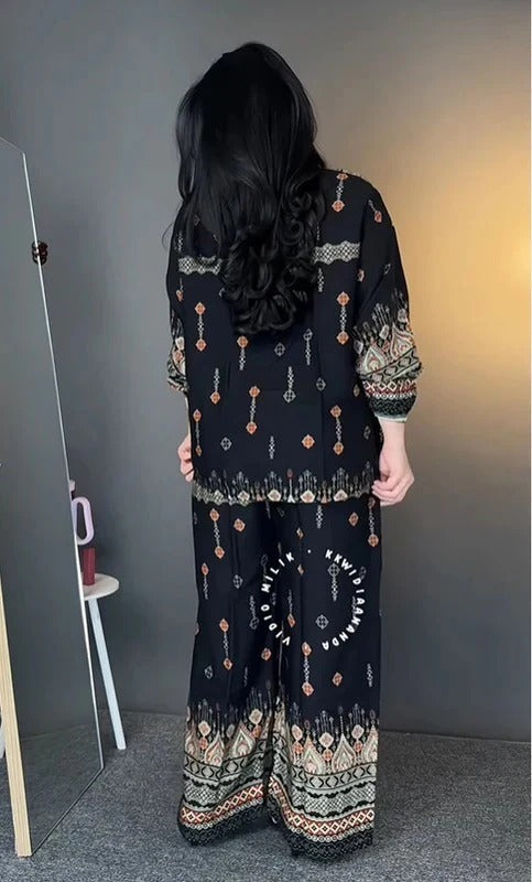 Modern Royal Ethnic Co-Ord Set
