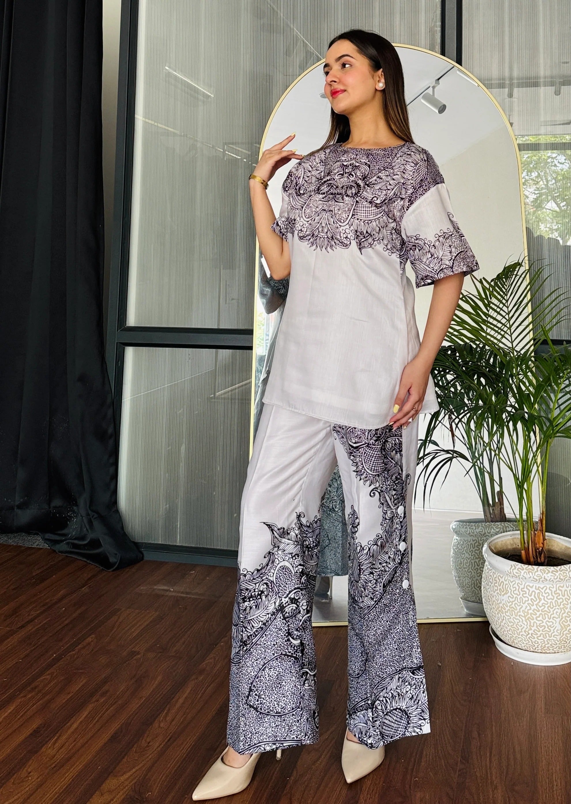 Black & White Edit Co-ord Set