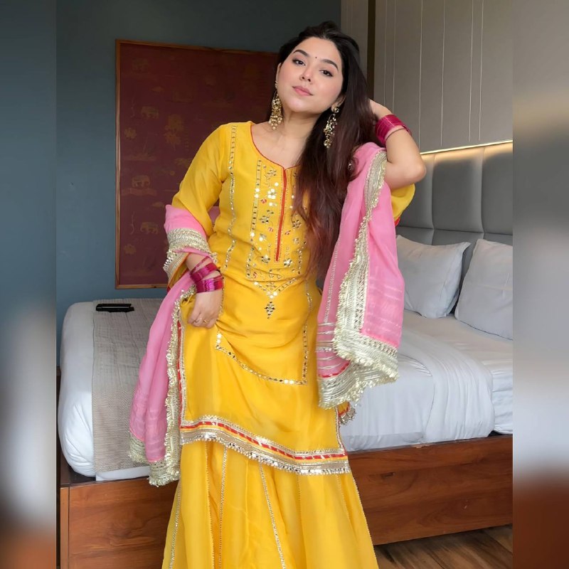 Stylish Comfort Wear SHARARA PAIR– New Arrival