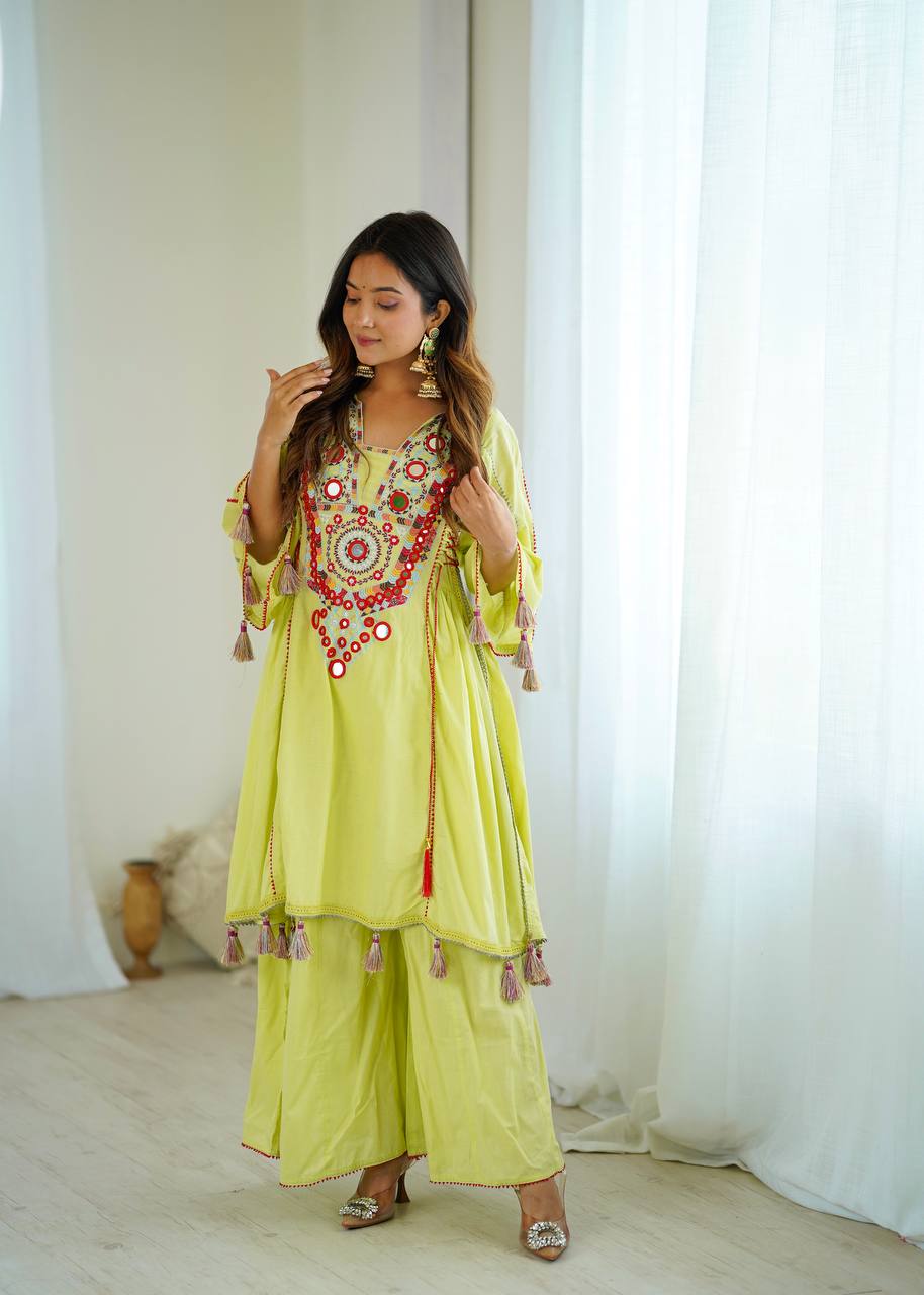 2-Piece Stylish Ensemble: Includes a well-fitted top and coordinated bottom