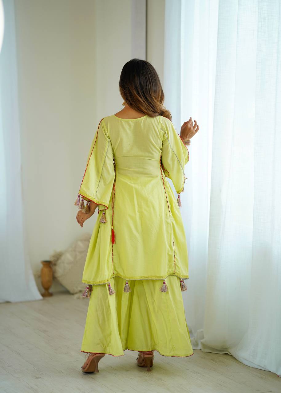 2-Piece Stylish Ensemble: Includes a well-fitted top and coordinated bottom