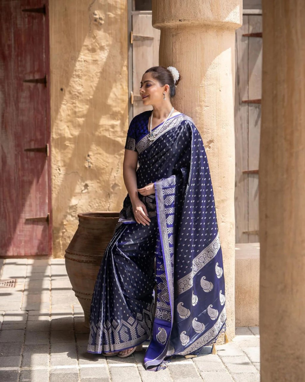 Authentic Banarasi Soft Silk Saree