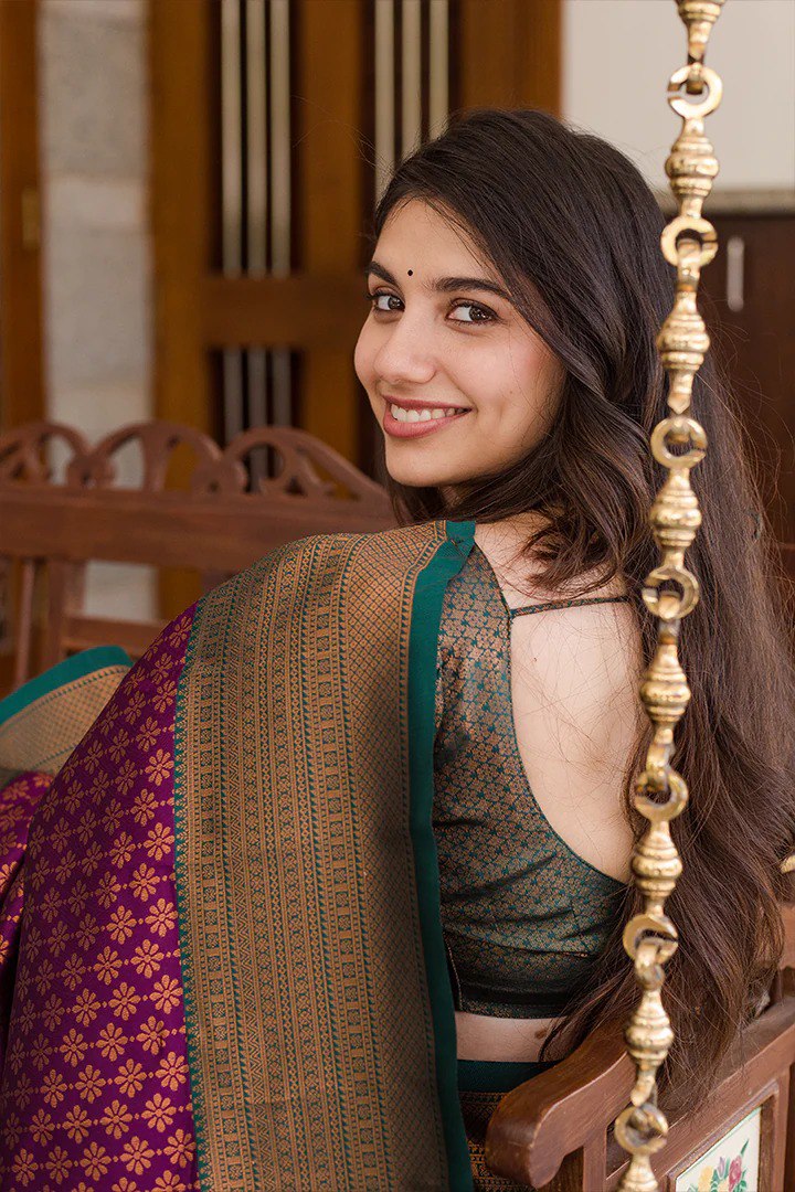 Beautiful Design Banarasi Soft Silk Saree