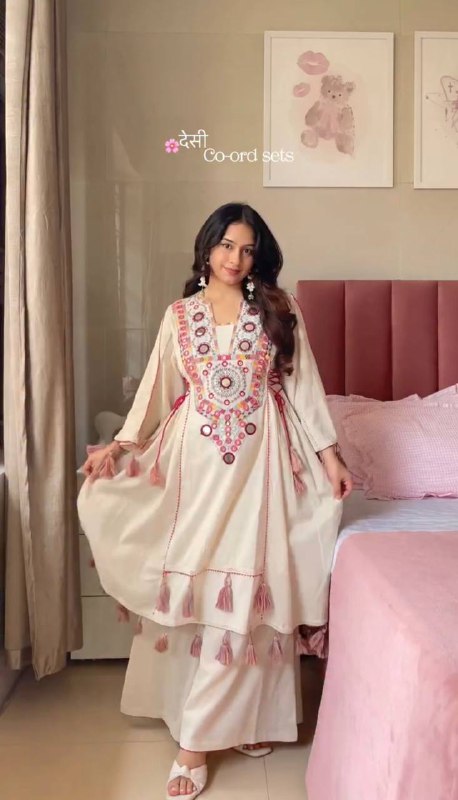 2-Piece Stylish Ensemble: Includes a well-fitted top and coordinated bottom