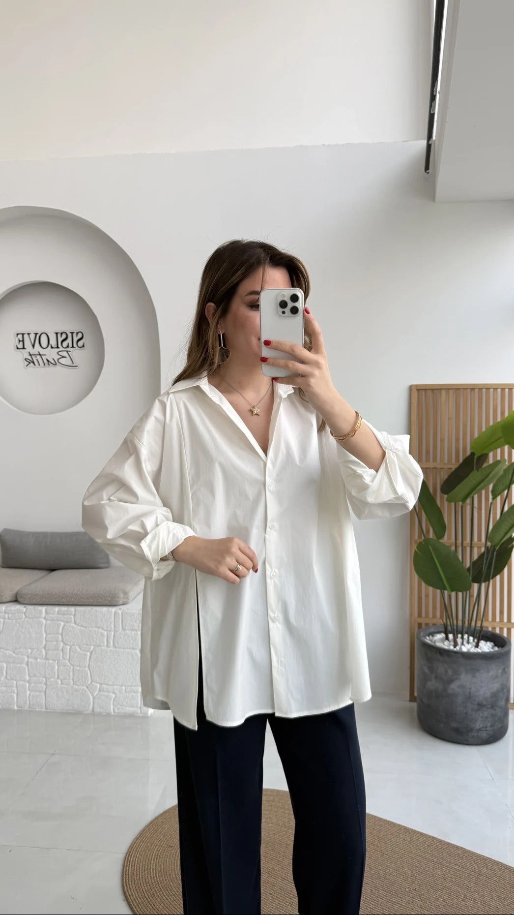 PREMIUM OVERSIZED POPLIN SHIRT