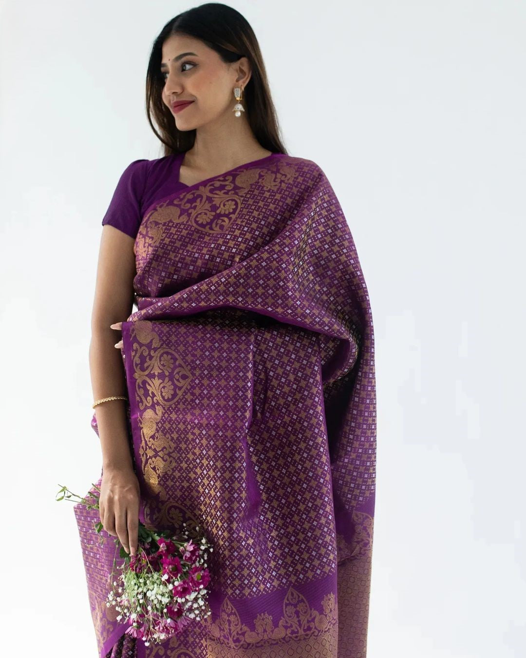 Lovely Design Banarasi Soft Silk Saree