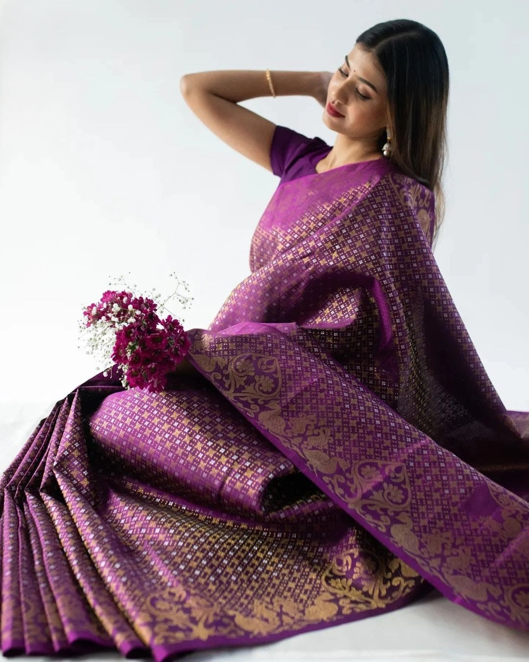 Lovely Design Banarasi Soft Silk Saree