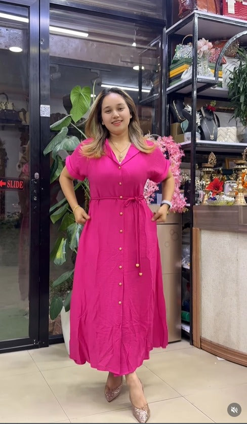 Designer Rayon Casual Wear Dress