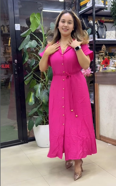 Designer Rayon Casual Wear Dress
