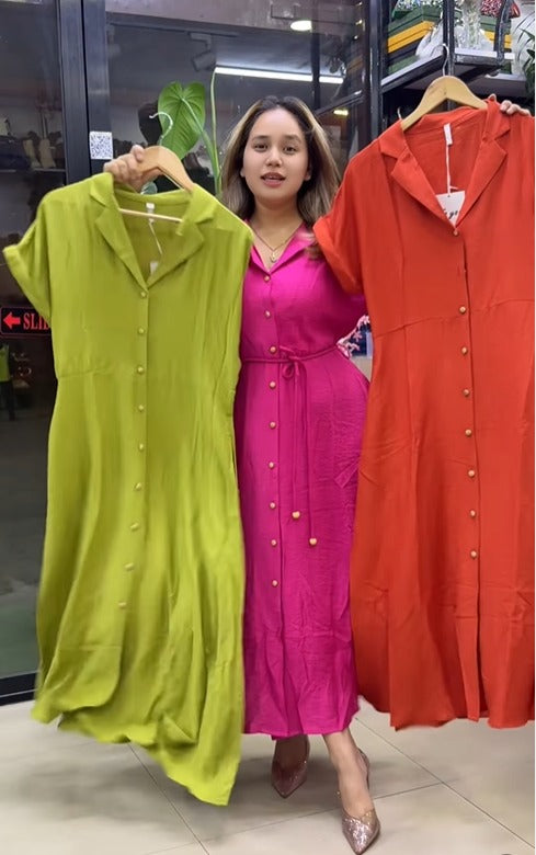 Designer Rayon Casual Wear Dress