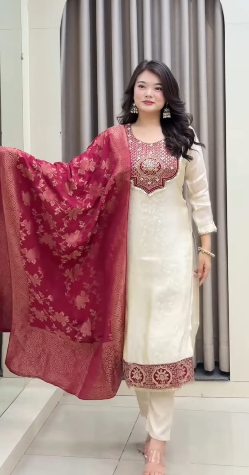 NEW ARIVELLS BANARASI WIVING SPECIAL SUIT SET❣️😍❣️😍