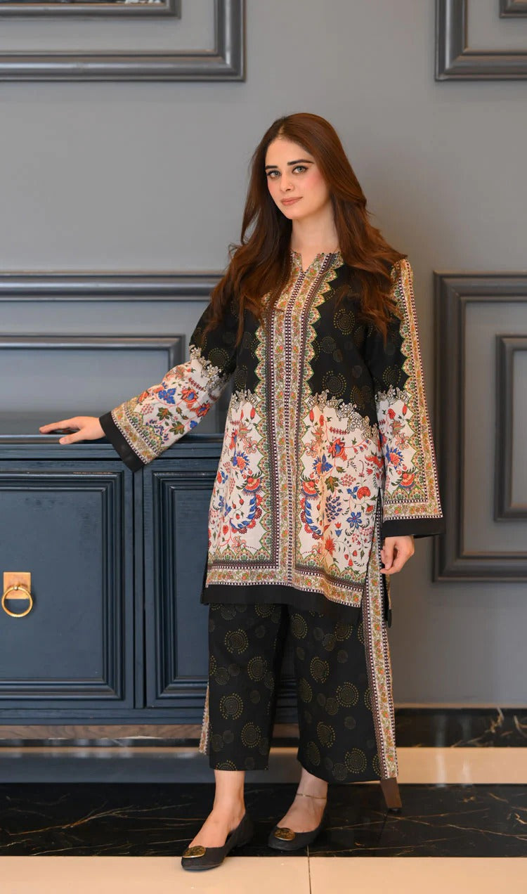FLORAL AWESOME DESIGN  PRINTED CO-ORD SET
